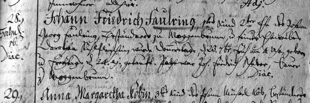 Baptism Record