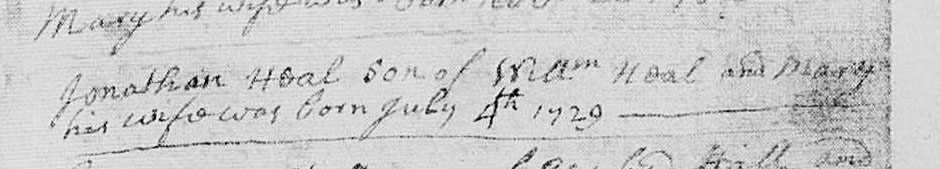 birth record