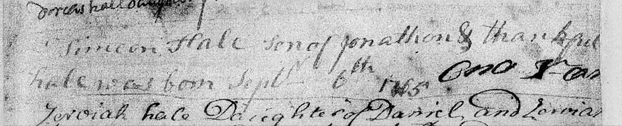 birth record