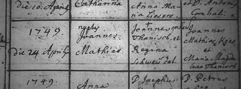 Baptism Record