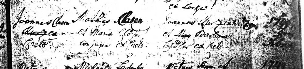 Baptism Record