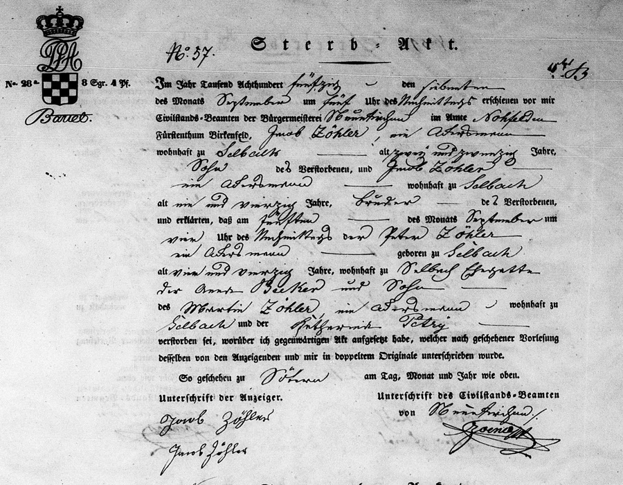 Birth Record